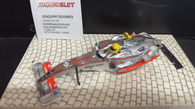 Scalexric CARROCERIA nueva mc laren Hamilton